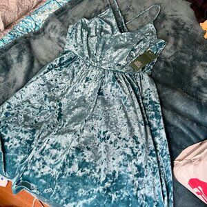 NWT Wild Fable Velvet Mini Dress